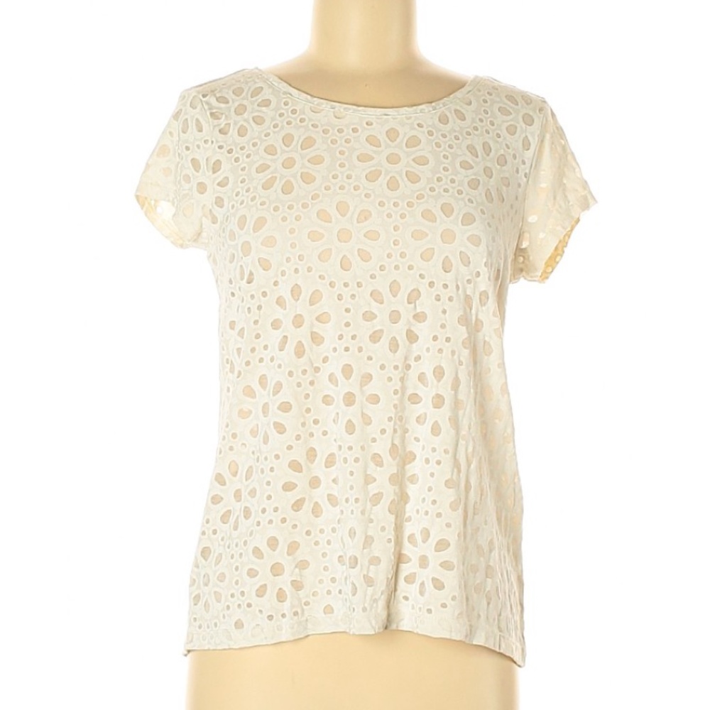 ~2 for $25~ LOFT flower petal top